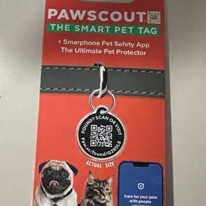 PAWSCOUT QR THE SMART PET TAG